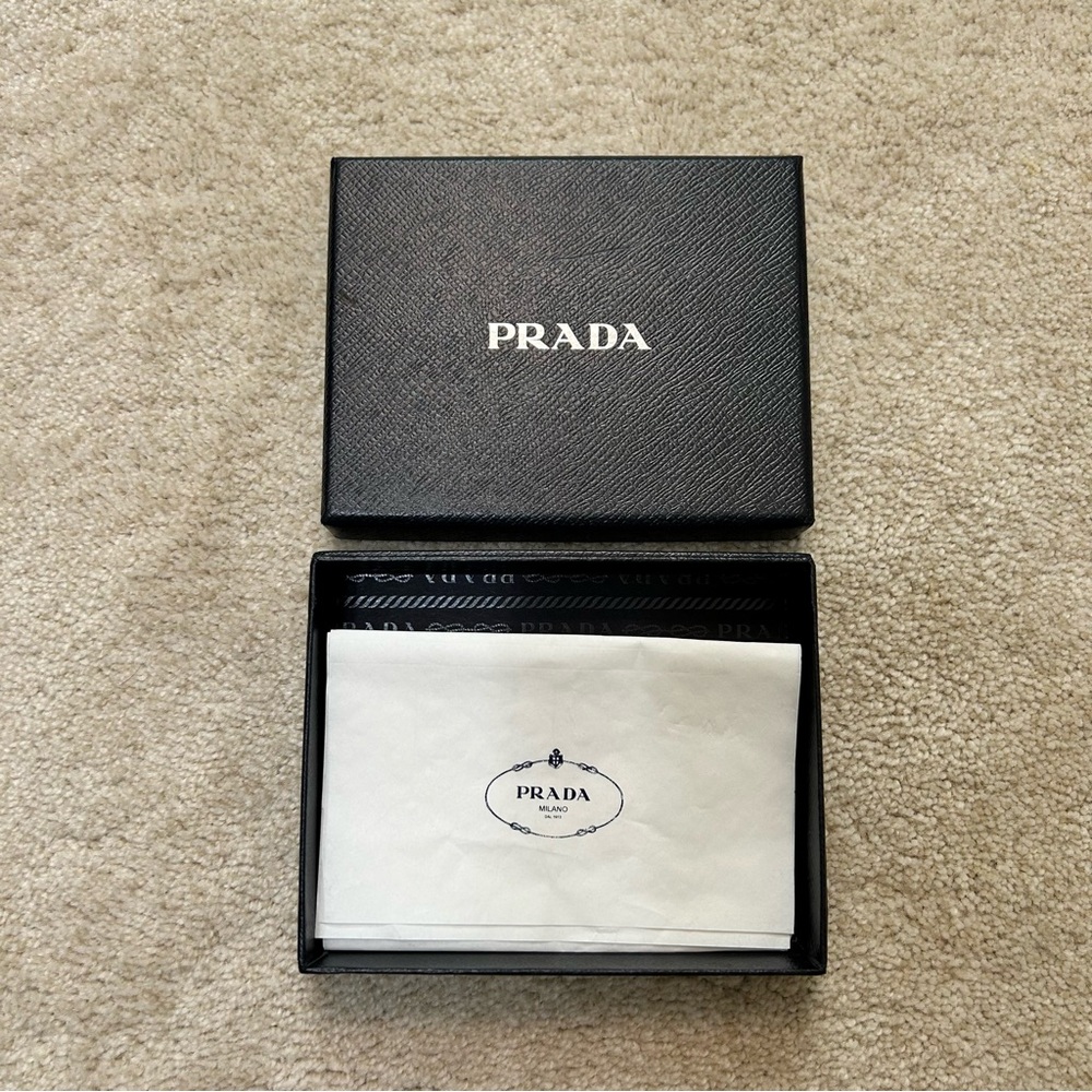 Prada Black Accessory Box - 6 x 4.5 x 1.5 inches